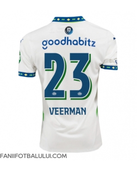 PSV Eindhoven Joey Veerman #23 Tricou Fotbal Replică 2024-25 Barbati Treilea